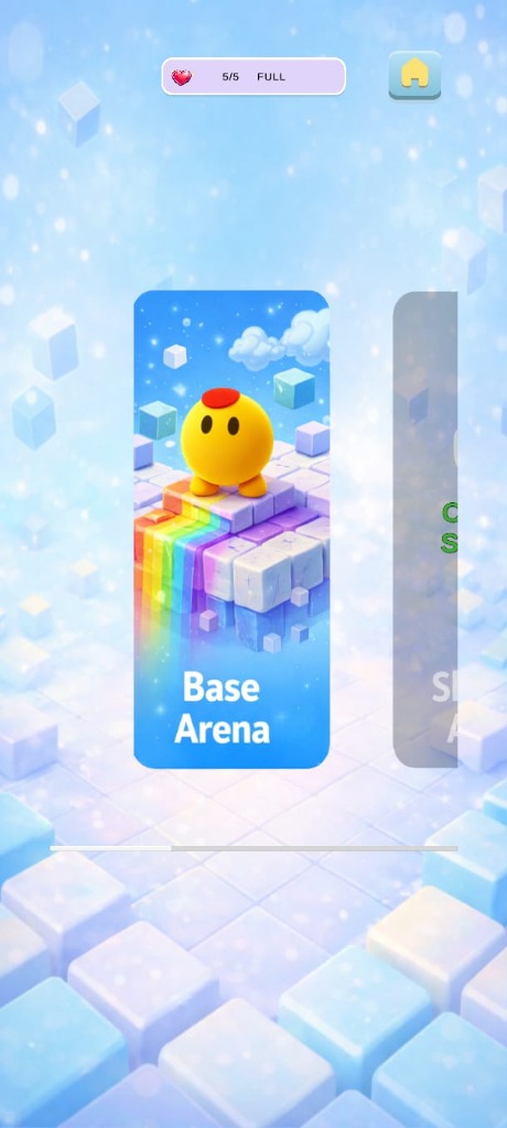 Lobby Character and Arena Select Interface